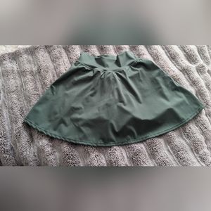 Green Succulent Skort